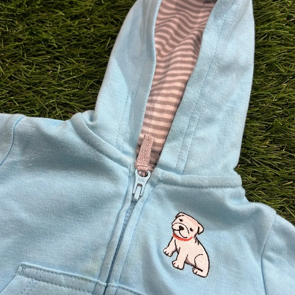 Carters Newborn Zip up hooded sweatshirt
